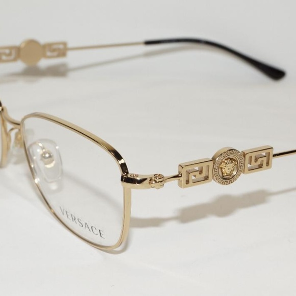 gold versace frames